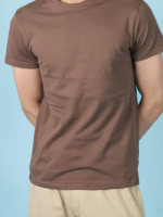 Solid Brown T-Shirt