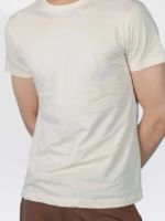 Solid Cream T-Shirt