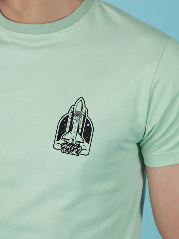 Mint Green Graphic Tee