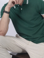 Solid Green Polo