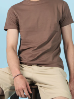 Solid Brown T-Shirt