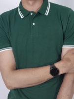 Solid Green Polo