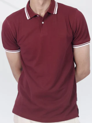 Solid Maroon Polo