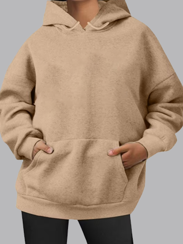 Plain Beige Sweatshirt