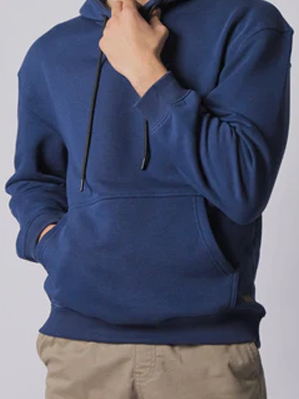 Plain Navy Hoodie