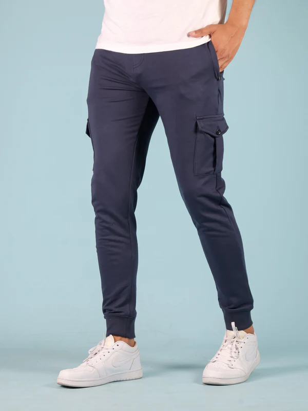 Navy Cargo Trouser