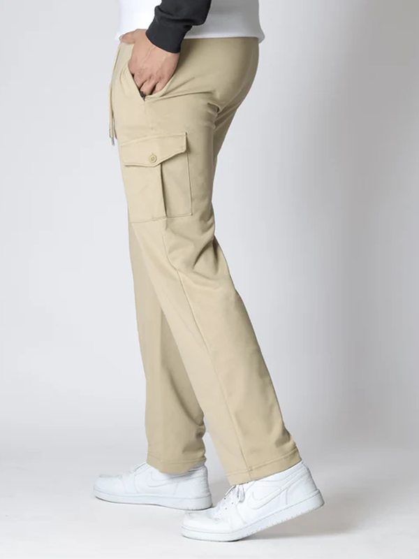 Beige Relax Fit Cargo