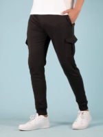 Black Cargo Trouser