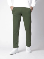 Plain Olive Relax Trouser