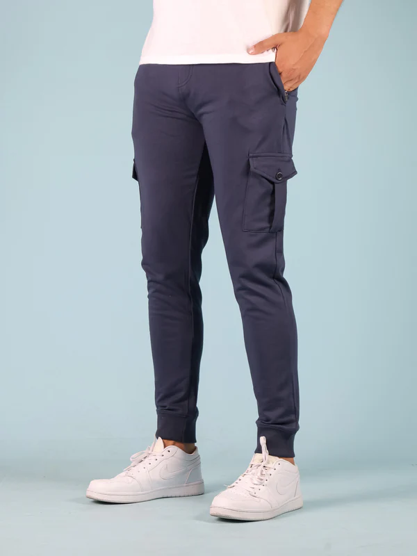 Navy Cargo Trouser