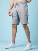 Gray Cargo Shorts