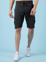 Black Cargo Shorts